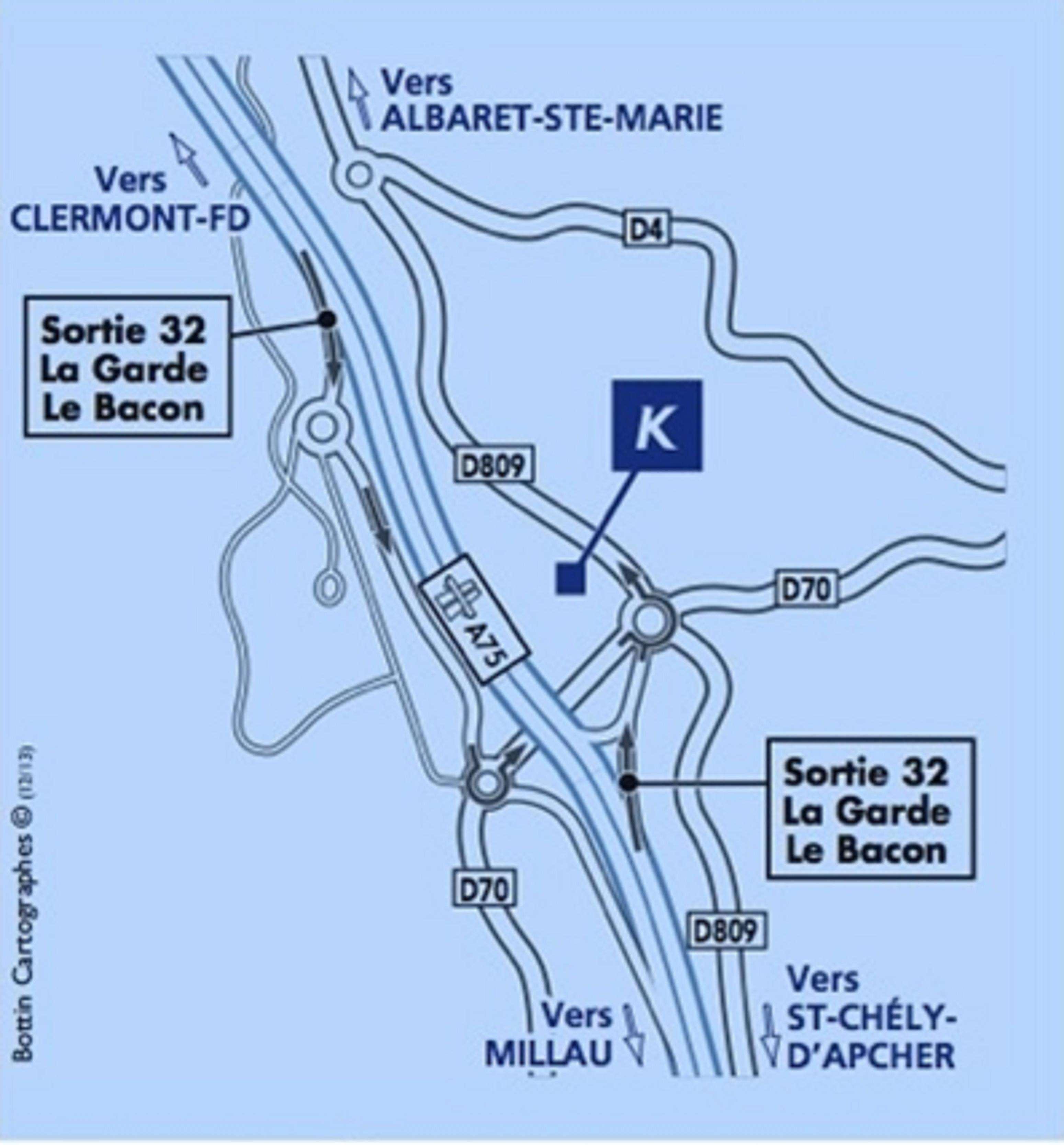 Kyriad Saint Chely D'Apcher - Aire De La Lozere Albaret-Sainte-Marie Εξωτερικό φωτογραφία